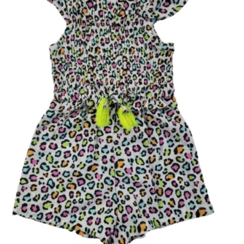 Vince Camuto Animal Print Romper Size 4 - Picture 3 of 7
